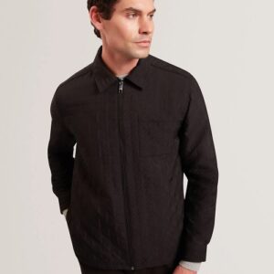 Textured Overshirt