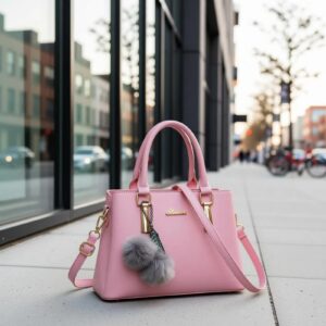 Pink Hand-held Bag