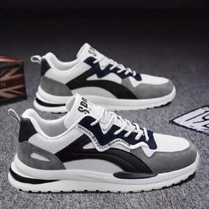 Trending New Fashion Sneakers For Men (White , 7)